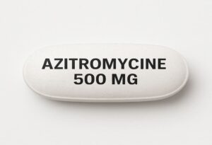 AZITROMYCINE 500MG tablet en verpakking