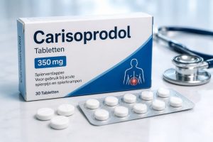 Carisoprodol tabletten voor de behandeling van acute spierpijn en spierkrampen